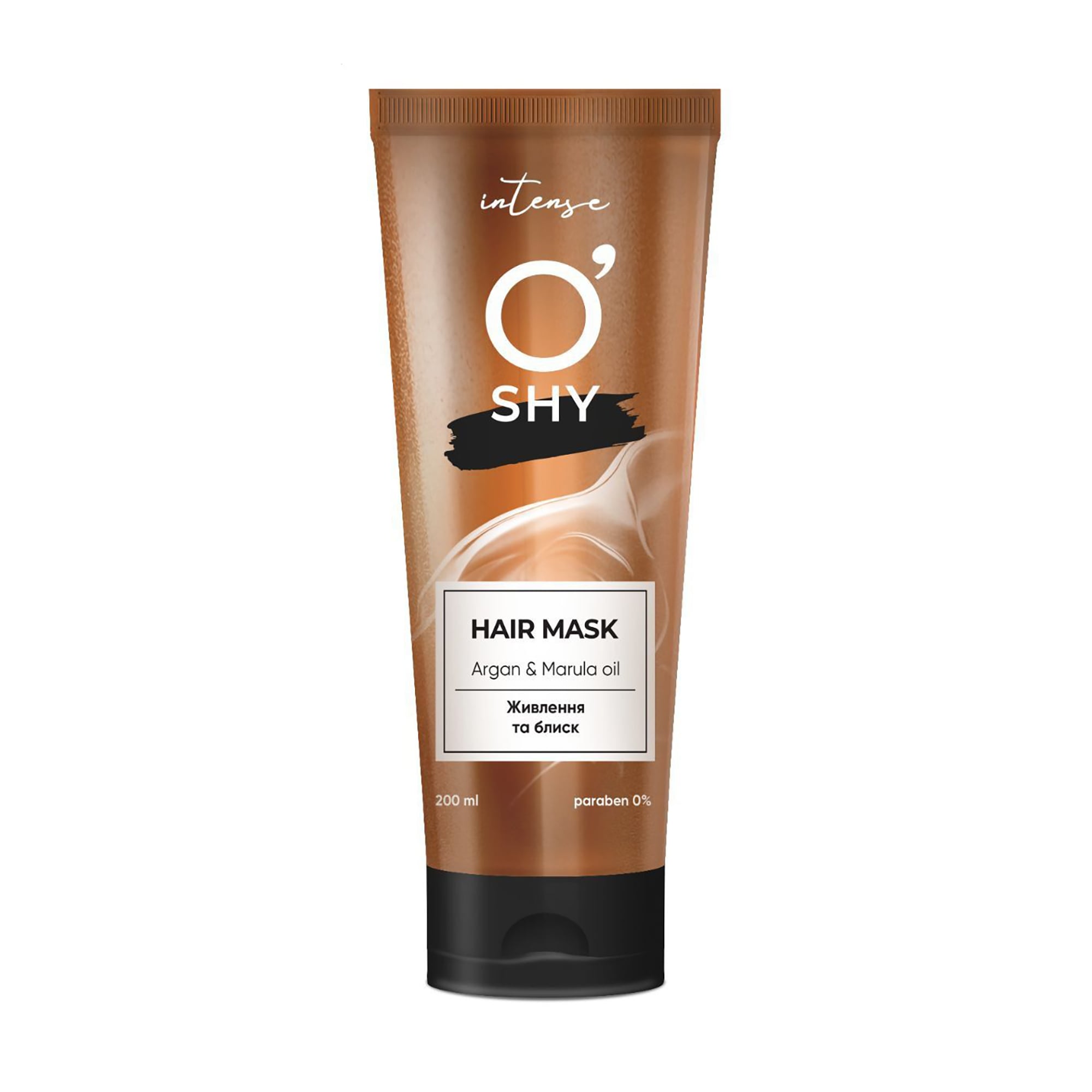 Маска для волосся O'Shy Intense Argan &amp; Marula Oil Hair Mask Живлення та блиск, 200 мл